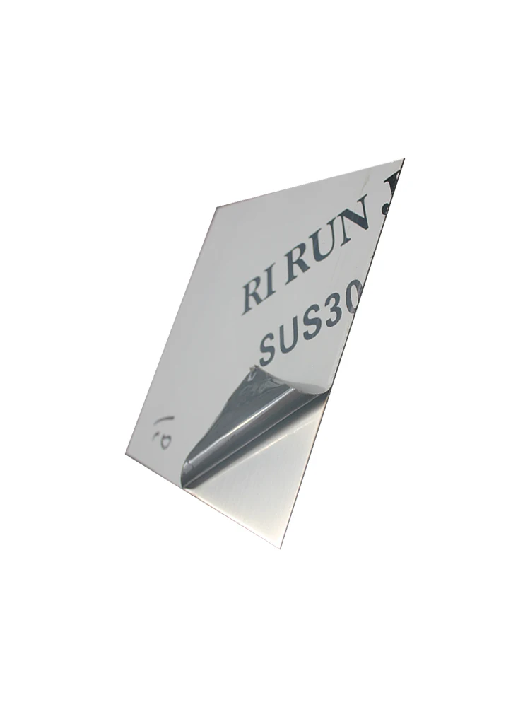 304 Stainless Steel plate, Steel Sheet Thickness 0.5mm 0.8mm 1.0mm 2.0mm 3.0mm, Support Size Customization