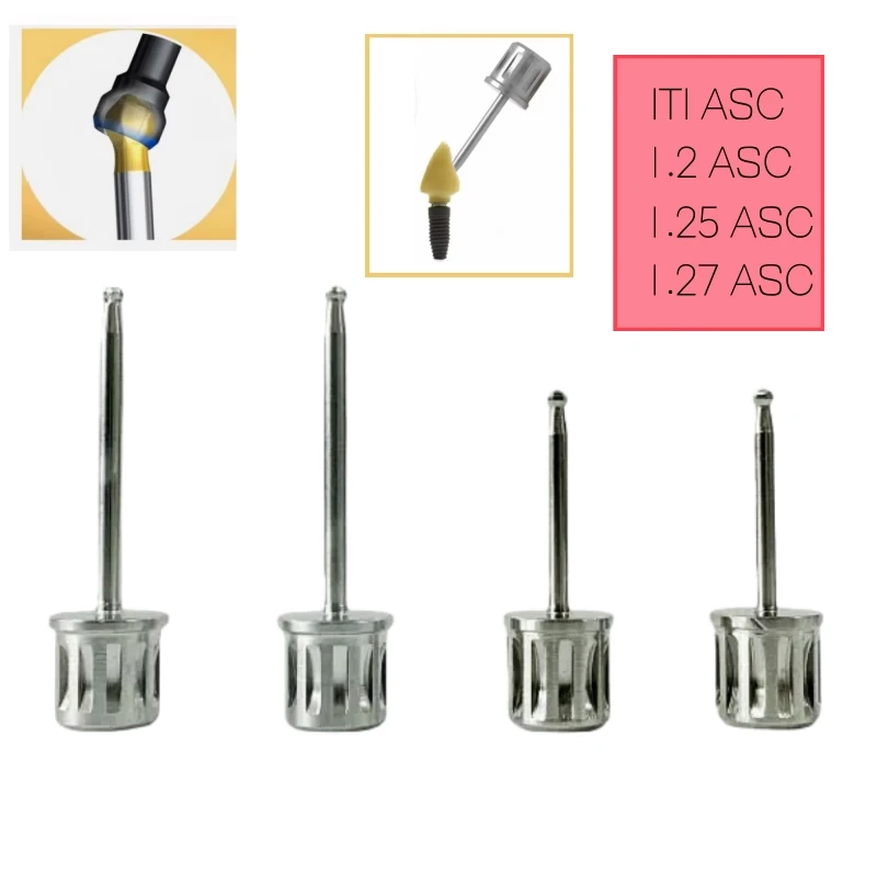 

1.2/1.25/1.27mm Dental Angulated Screw Implant angle Screwdriver For Hiossen ITI MIS 0ssTem Dentium Adin 3i Dio Megagen Bego