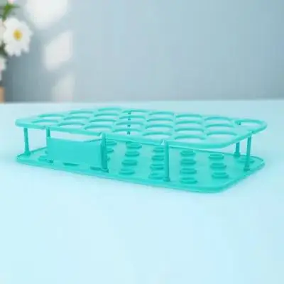 

1pc Plastic Test Tube Rack Tube Stand For 50Ml Tubes Lightweight Lab Organizer Rack Holder Shelf Bracket