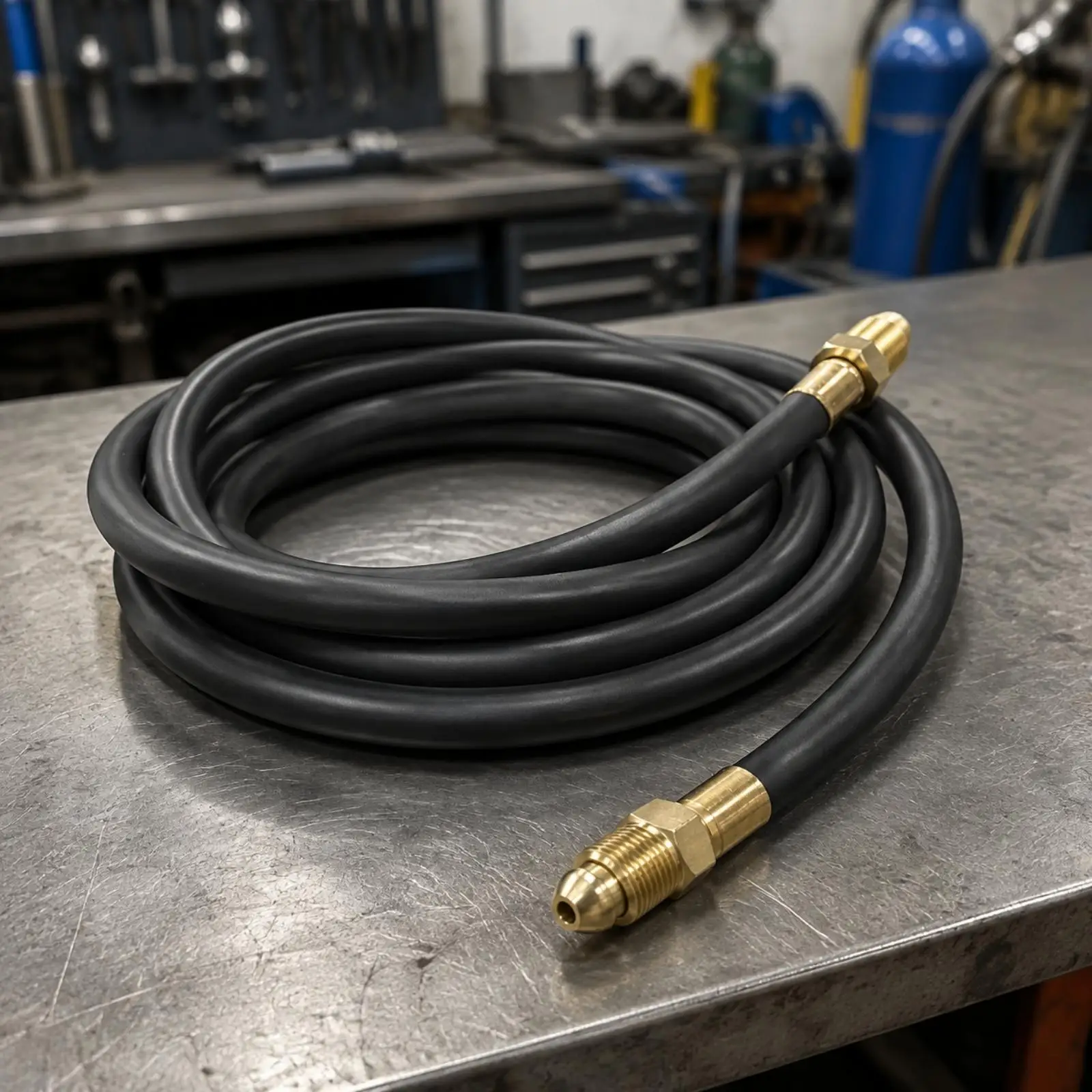 Argon Gas Regulator Joining Hose 300 PSI Inert Gas Joining Hose High Pressure Resistant for Welders, Workshops