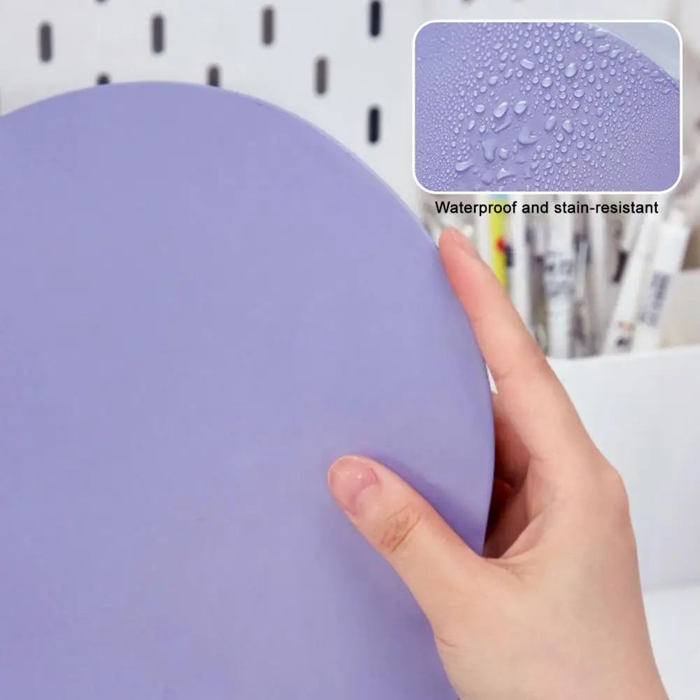 Attractive Metal Finish Magnetic Message Board for Office Home Reusable Iron Memo Reminder Board Desktop for Productivity
