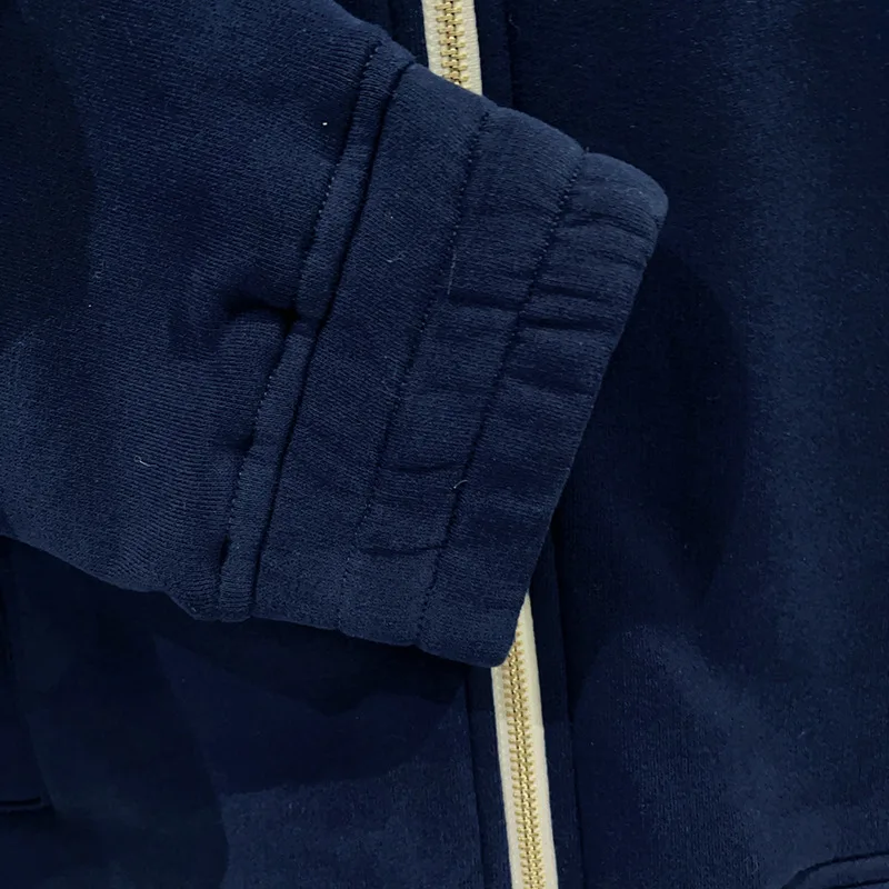 【هدية مجانية】2025 الخريف/الشتاء المرأة فضفاضة كولوربلوك بولو طوق زمم الخصر ضبط سترة قصيرة البلوز