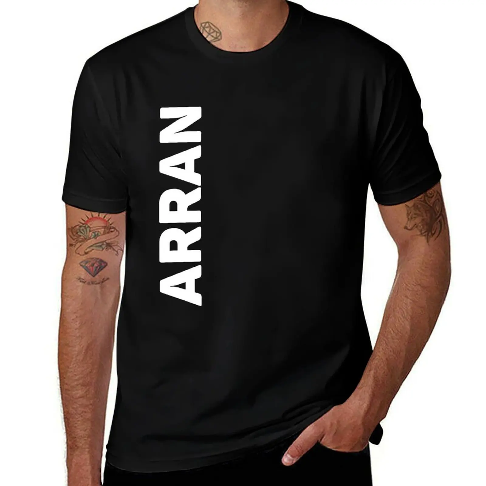

Arran T-Shirt T-shirts man rapper graphic tees vintage mens tall t shirts