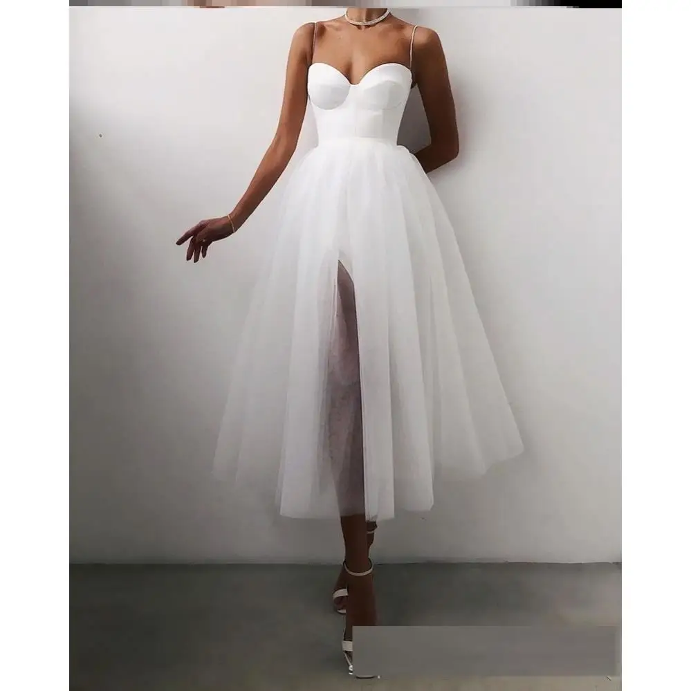 Jupe une étape blanche Sexy Strapl Me Dr pour femmes, douce, sans marque enregistrée, tissu, autre matériau 00%