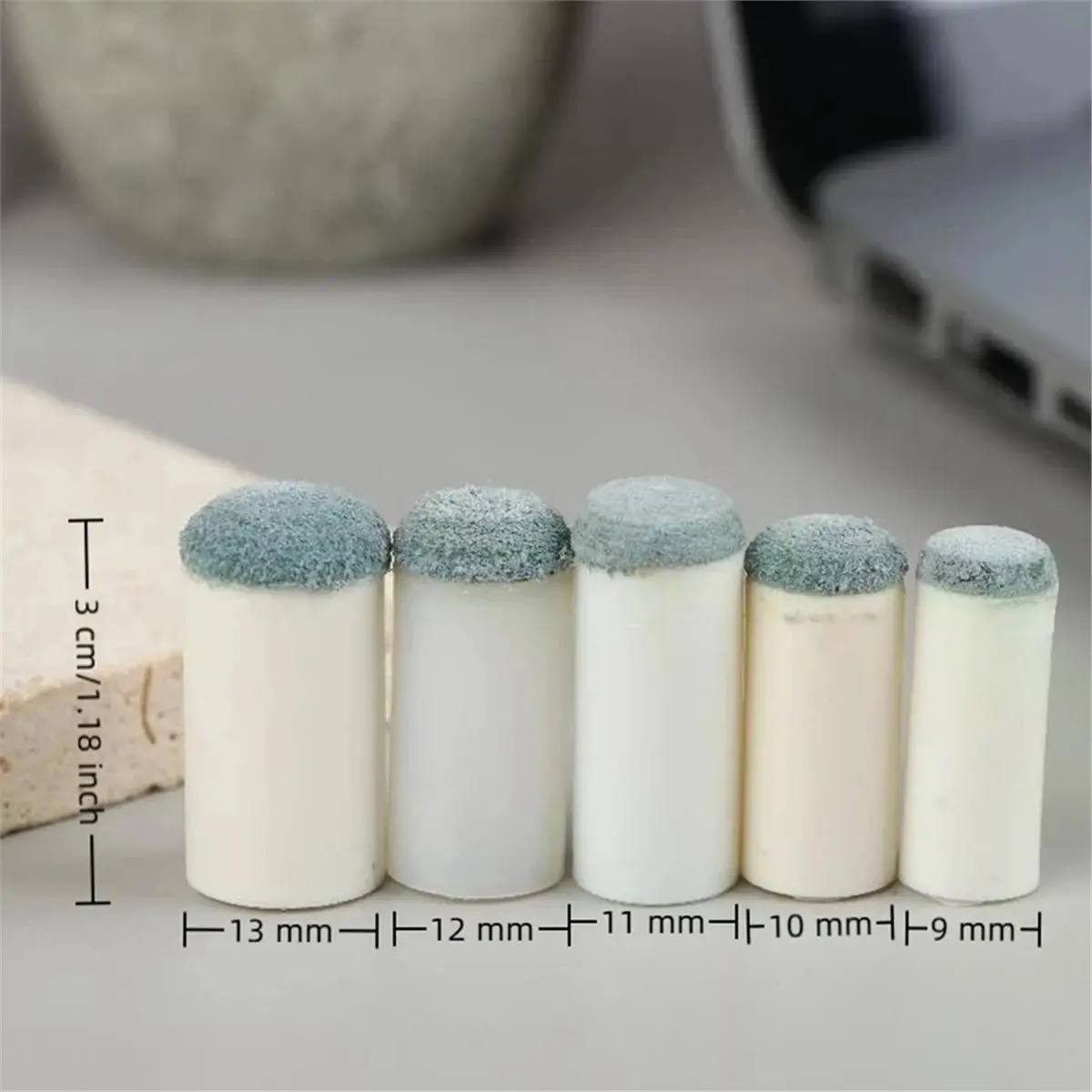 618 Mega Sale 100Pcs Plastic Billiard Cue Spout Head Protector Pool Recreational Replacement Billiard Snooker Accessories 11mm