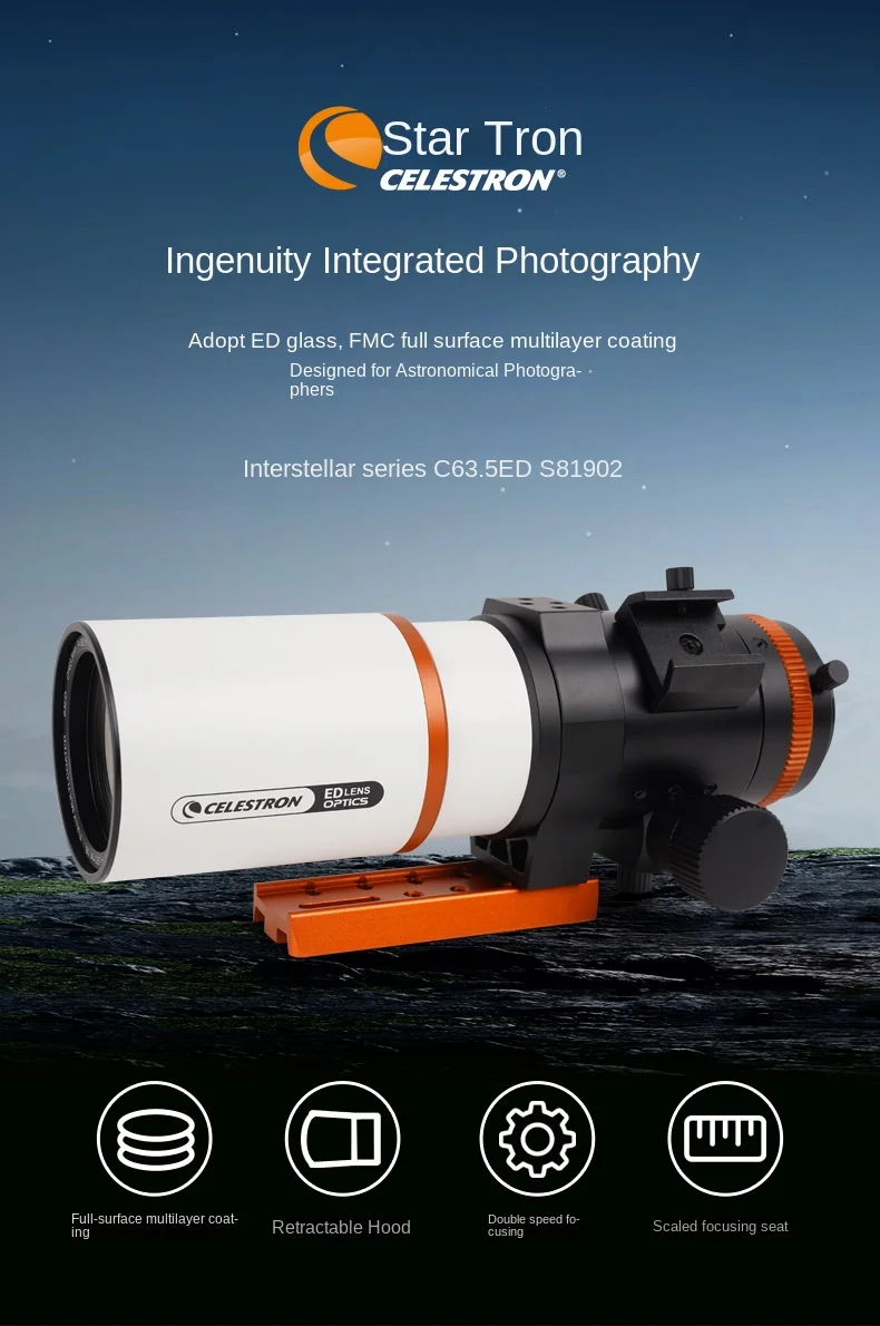 Telescopio Astronomico Celestron 63ED per Fotografia del Cielo Profondo: Recensione Pratica e Analisi Tecnica