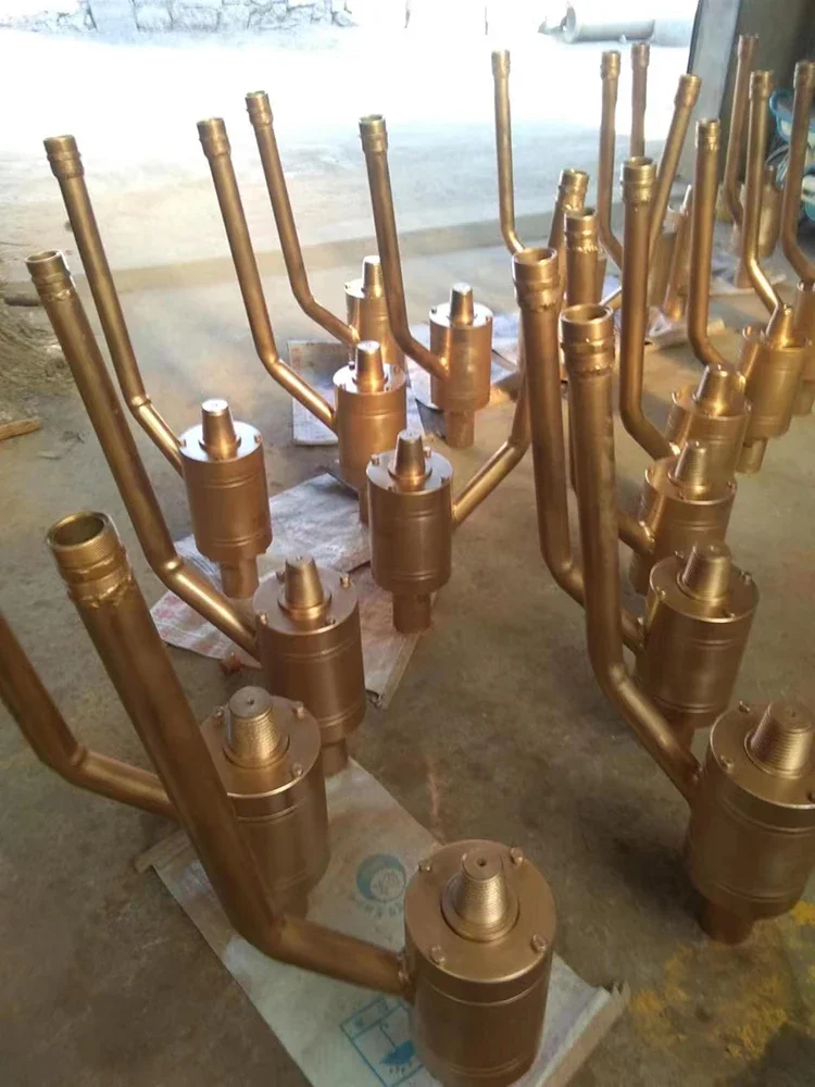 Water well drilling rig's tool to refit to a hydrodynamic drilling rig use mud pump water swivel faucet for drill rig For Sale