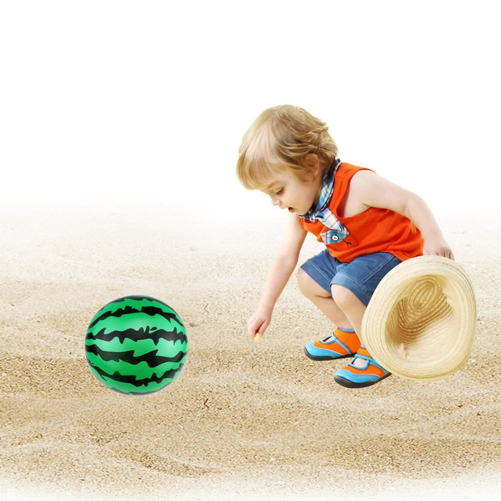 Aufblasbarer Wassermelonen-Wasserball 9, zum Aufblasen, Entleeren, für den Außenbereich, Sommer, Pool, Strand, Spielplatz, Planschball