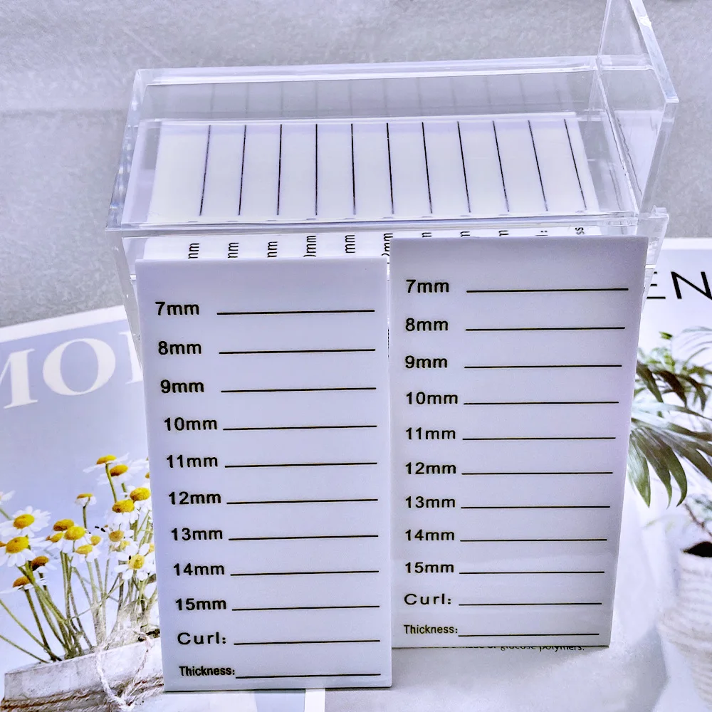 5 Layers Acrylic Pallet Lash Organizer Holder Eyelash Extensions Storage Box Display Stand Makeup Tools Supplies image 5