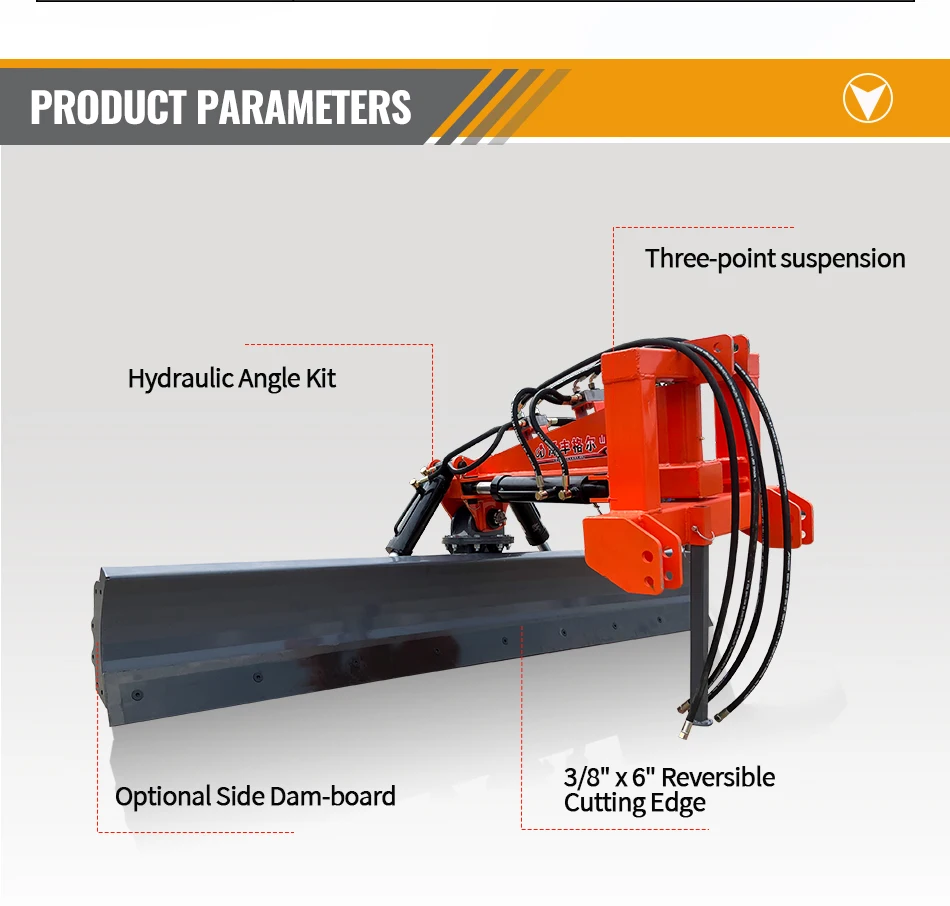 High Productivity Scraping Bladen Farm Cultivator Cutting Grass With Durable Bearing Components
