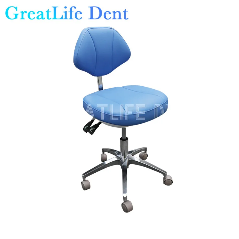 GreatLife Dent Medical Dental Dentist Surgical Nurse Doctor Stool Swivel Rolling Chair High Quality Modern Dentist Doctors Chair