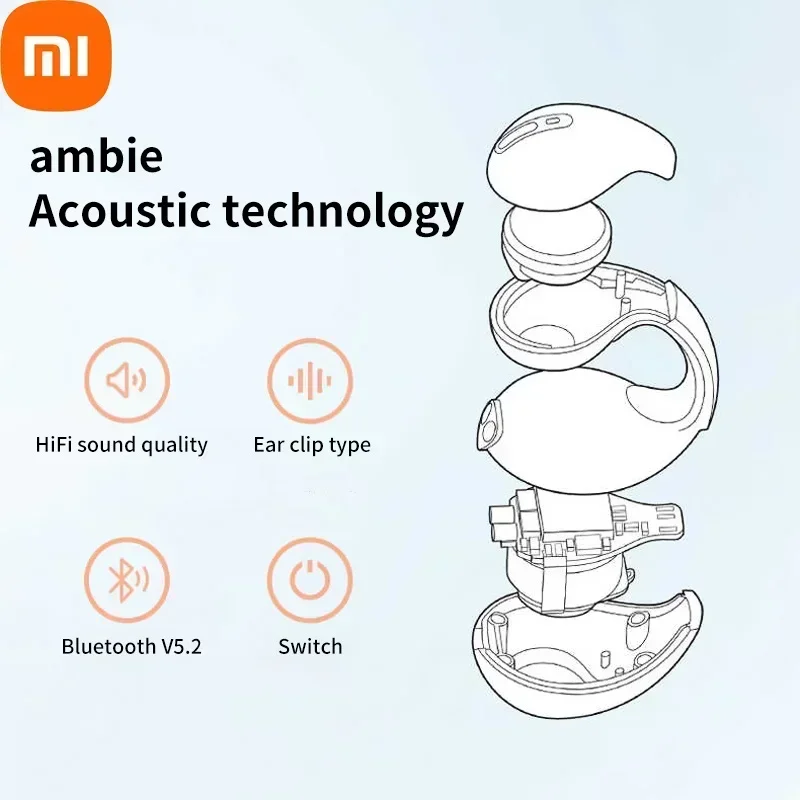 Xiaomi-Écouteurs sans fil Bluetooth 5.3, casque d\'écoute, oreillettes de sport en plein air, à commande tactile, pour iPhone, Huawei, Samsung