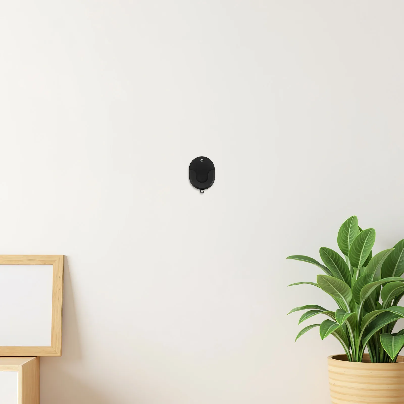 suporte-de-camera-adesivo-para-parede-2-pecas--gancho-preto-de-plastico-sem-parafuso-suporte-sem-furo-para-ambientes-internos-cameras-de-seguranca-residencial-e-de-pet-monitoramento