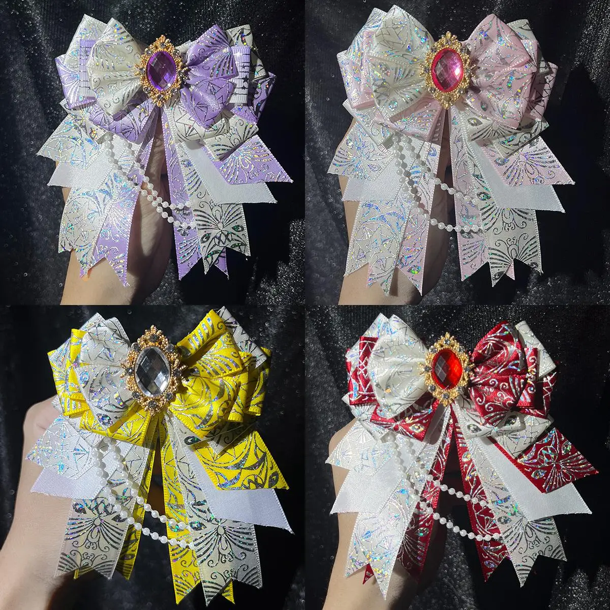 

Original Ele Knot Support Sti Decoration Lolita Headwear Side Clip Beautiful Creative DIY Crt Supplies
