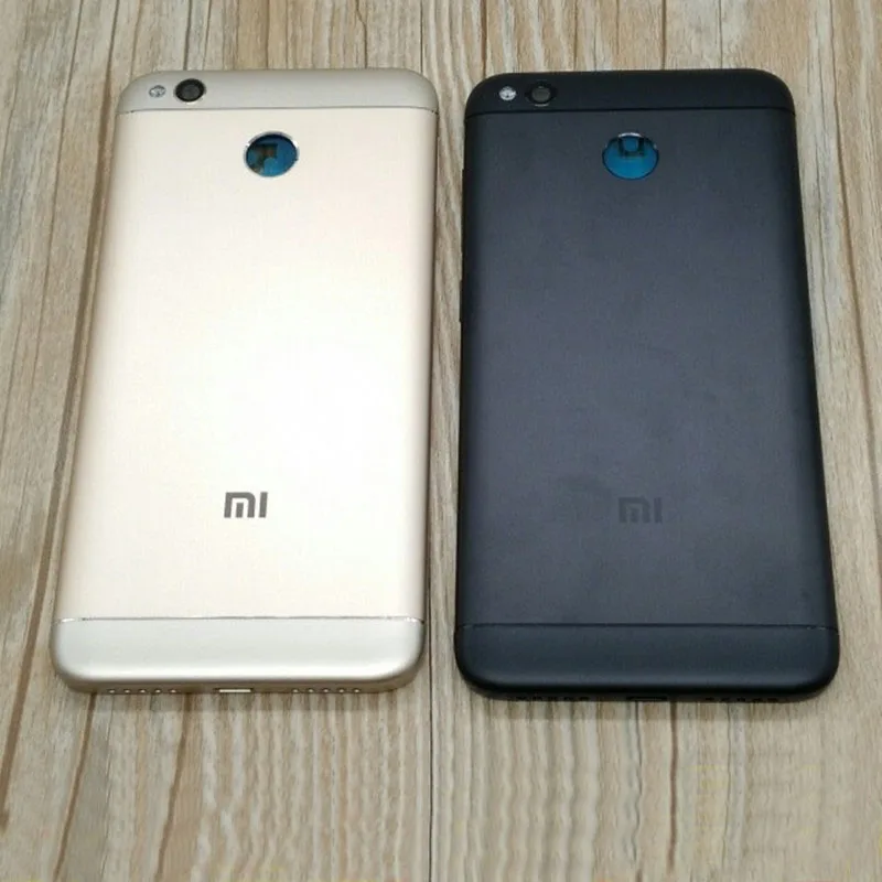 

New For Xiaomi Redmi 4X Spare Parts Back Battery Cover Door Housing+Side Buttons+Camera Flash Lens Replacement Free Shipping