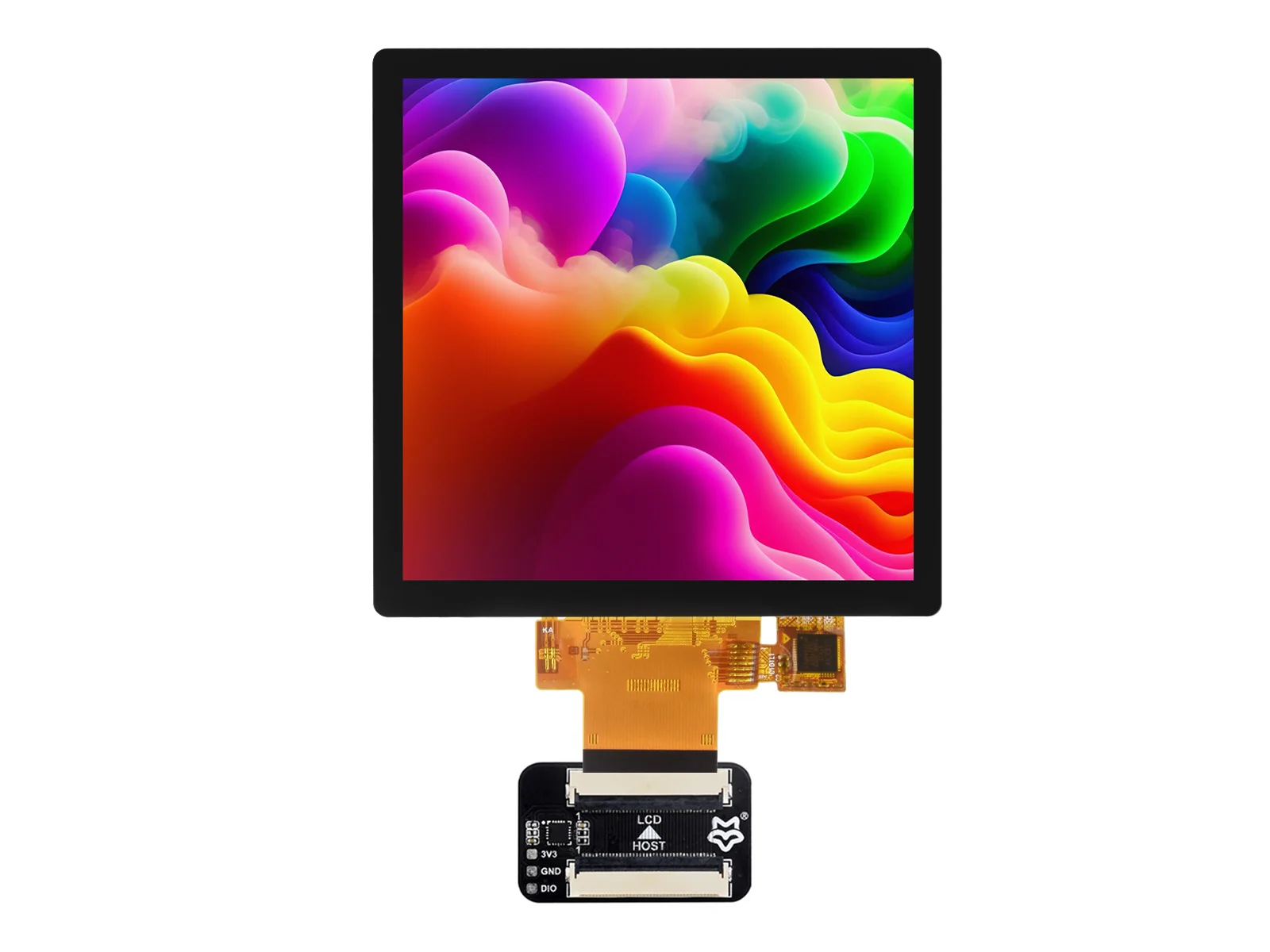 

4inch IPS Capacitive Touch Display, 480x480,RGB Communication Interface, Compatible With Luckfox Pico Ultra Development Board