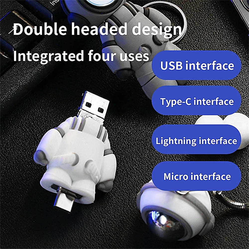 Imagem -04 - Único Astronauta 2tb 1tb Otg Flash Drive 3.0 512gb Photo Memory Stick Armazenamento Externo para Iphone pc Ipad Android Mirco Tipo-c o