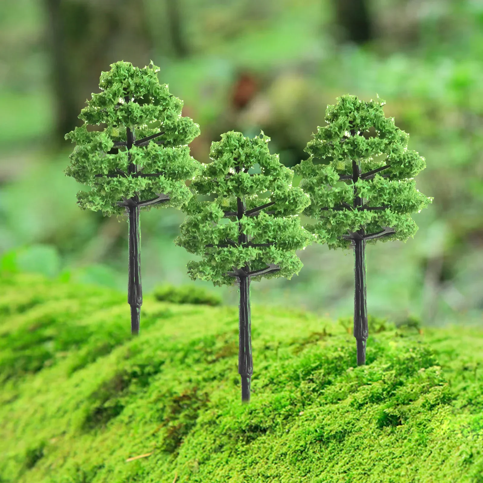 

20Pcs Model Trees Train Railroad Layout Landscape Accessories DIY Height 9CM Static Scenery Model Sandtable Decor Toys