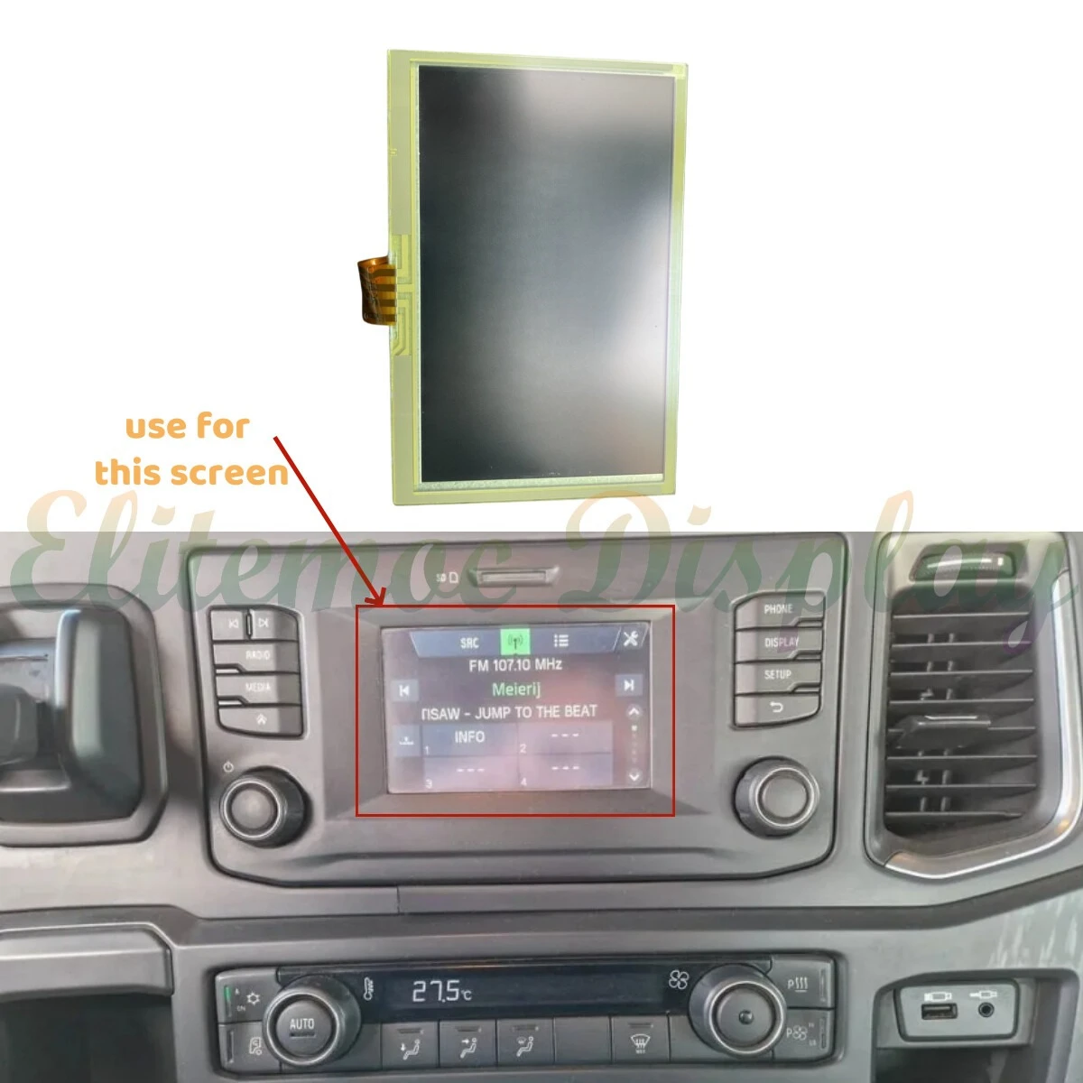 

For SCANIA_AUS4 5" LCD Display Radio System Truck Entertainment Basic