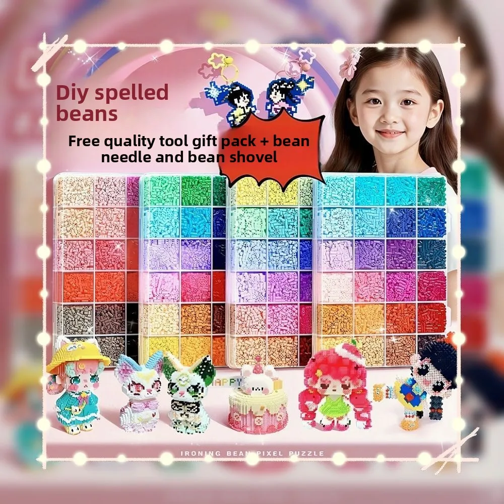 2.6mm 24 kleuren Hama kralen Onderwijs Ijzeren kralen 3D puzzel Kralen lroning Garantie perler Zekering kralen diy speelgoed miçangas