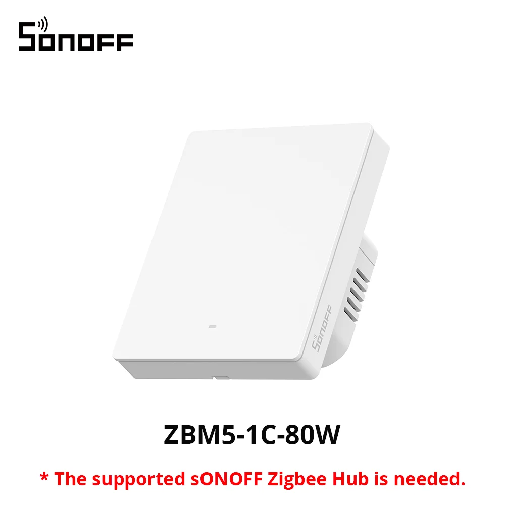 SONOFF ZBM5 80/86 Type Zigbee slimme wandschakelaar ondersteunt geen neutrale en neutrale draad los te maken relaismodus Werkt met Home Assistant