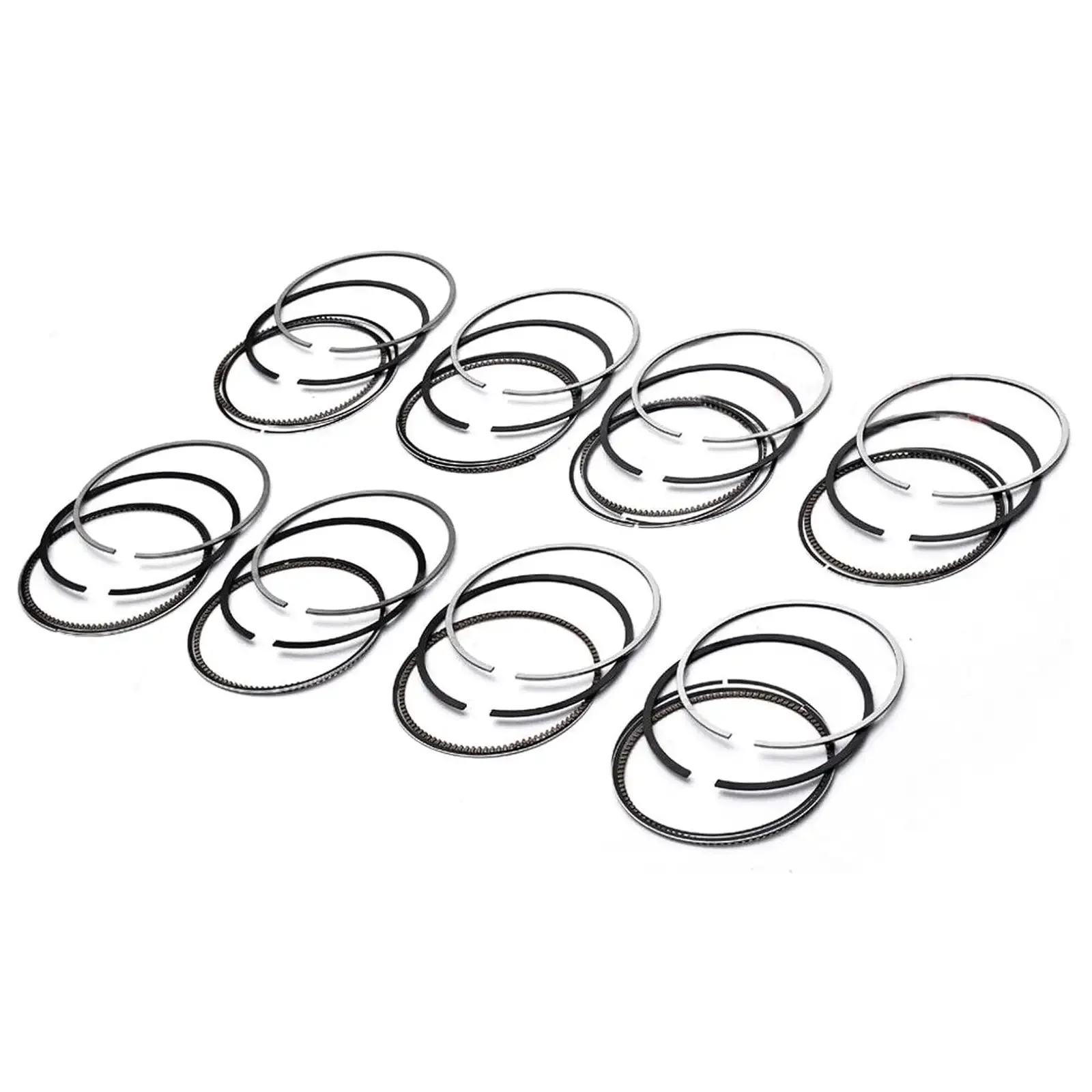 

8x Piston Rings OE 077198151L Genuine for AUDI S5 A6 C6 A8 Q7 VW Touareg 4.2L BBK BHF BVJ Engine