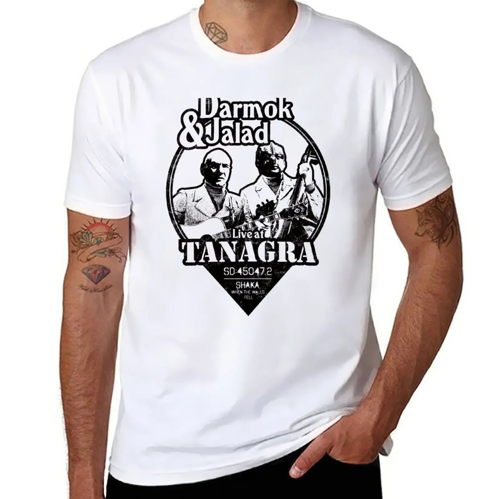 Darmok and Jalad at Tanagra! T-Shirt sports fans anime mens t shirts