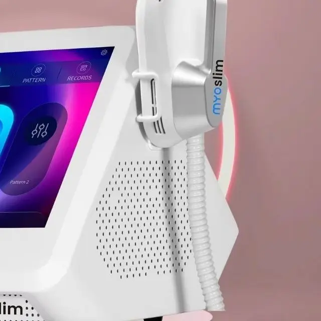 

Портативный электромагнитный аппарат EMS Hi-EMT RF для коррекции фигуры, стимуляции мышц и удаления жира