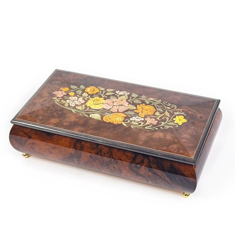 

Wooden music box, jewelry music box, birthday and Christmas gifts.