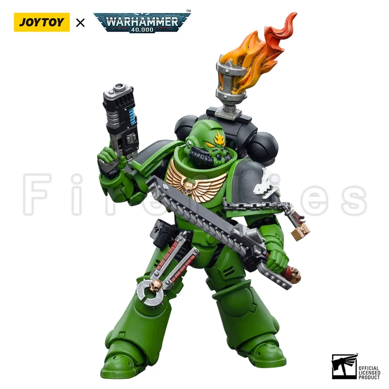 1/18 JOYTOY Action Figure (4PCS/SET) 40K Salamanders Intercessors Anime Model Toy Free Shipping