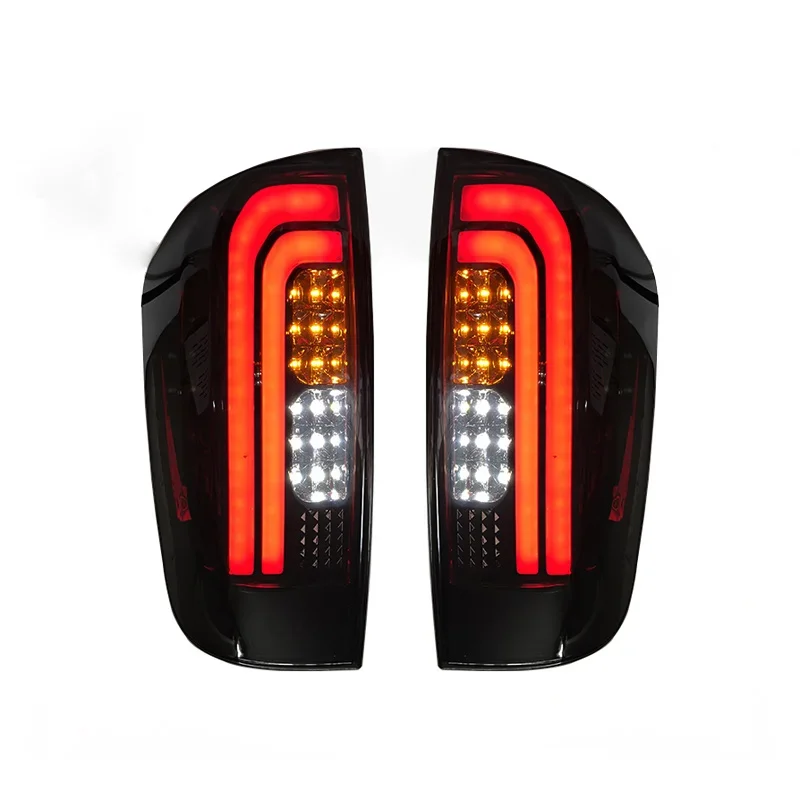 Pair Left&Right Tail Light Assembly For Nissan Navara Np300 2015-2021 Automobiles Rear Taillight Warning Light Reversing Light