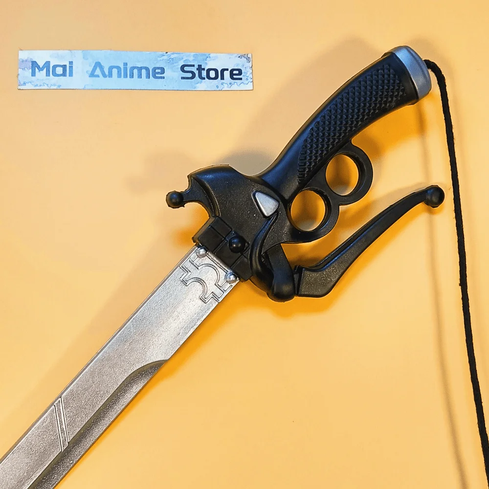 100cm 미카사 아커만 카타나 실물 크기 카타나 사무라이 애니메이션 진격의 거인 코스프레 소품 검 닌자 나이프 무딘 칼 장난감 선물