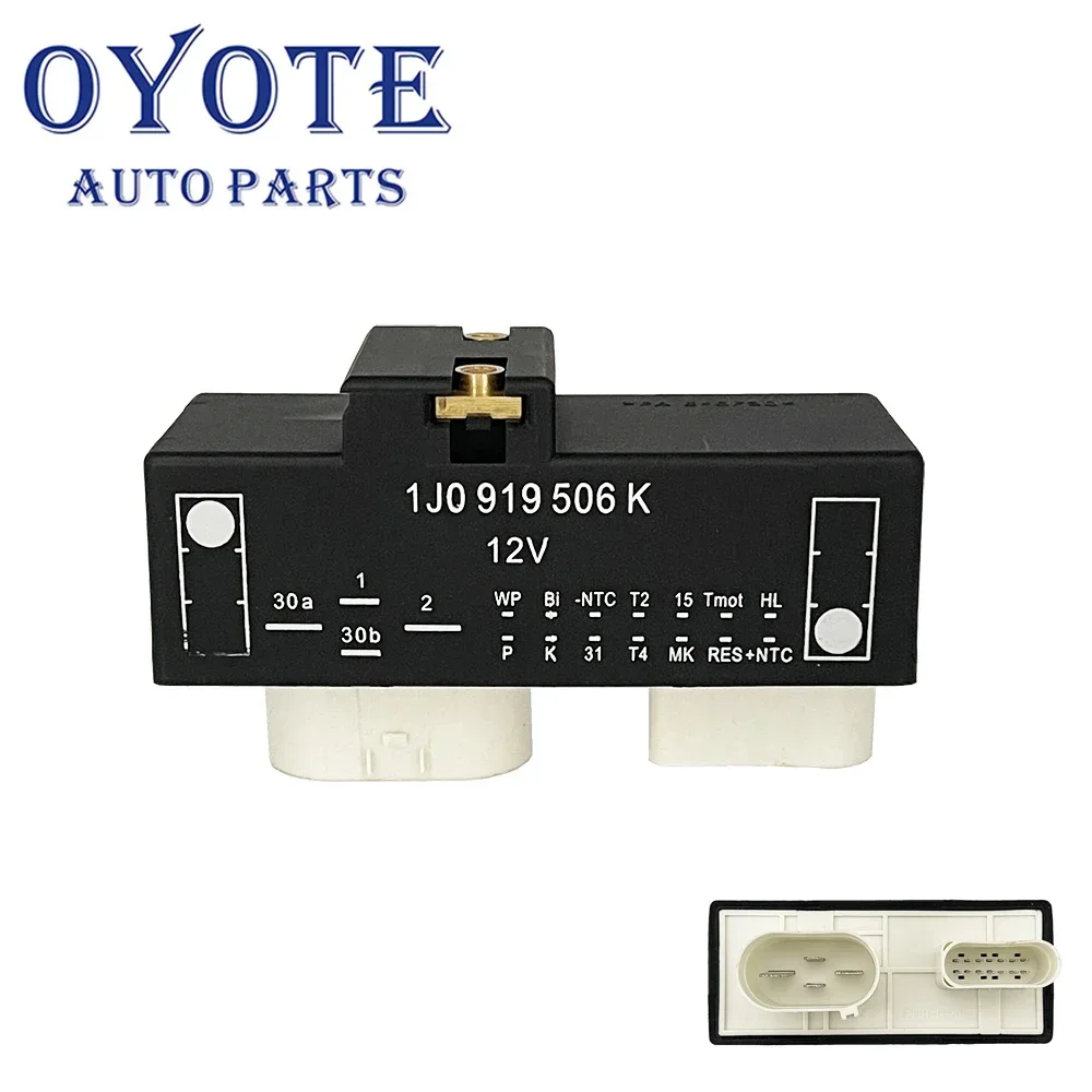 OYOTE 1J0919506K Cooling Control Fan Relay Radiator For VW Beetle Golf MK4 BORA POLO For Audi A3 TT