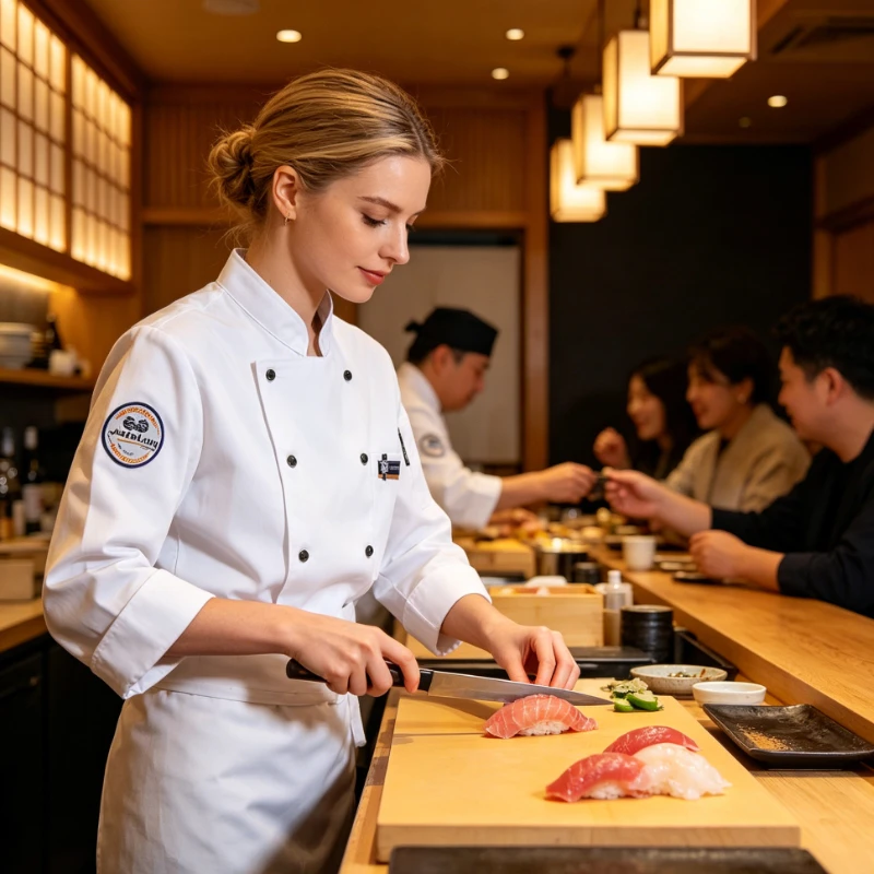Unisex Pastry Chef's Clothing, Cake, Bread, Bakery Specific Workwear, Western-style Restaurant Kitchen, Wear-resistant Workwear