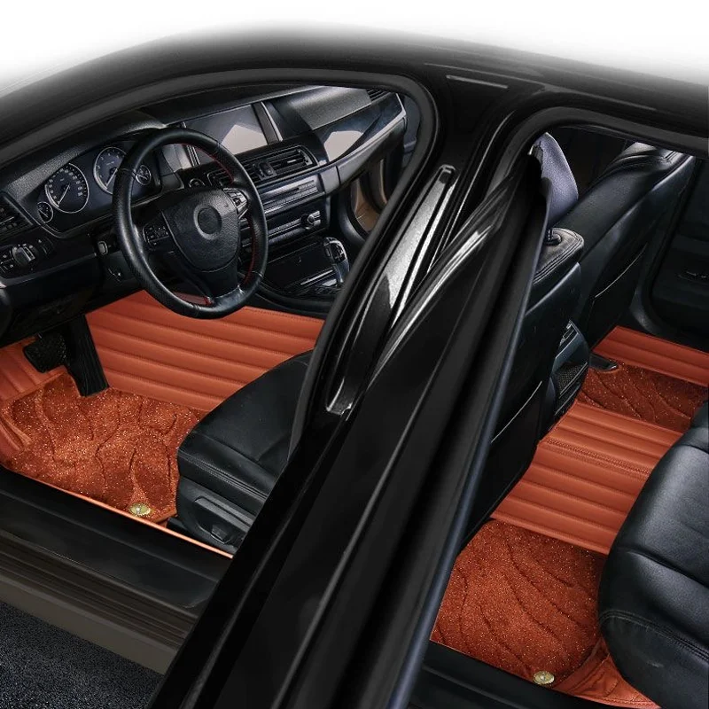For GAC Aion V AY5 2024~2026 2025 LHD RHD Car Leather Floor Mats Scratch Resistant Carpets Pad Protect Interior Accessories