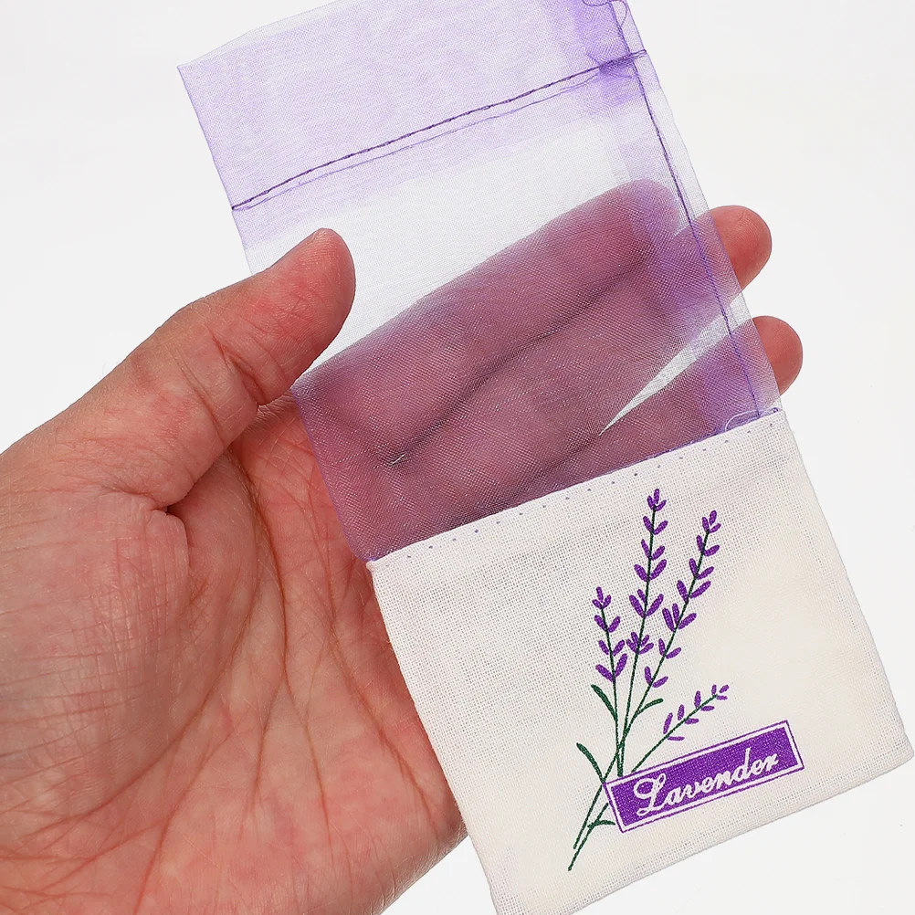 50 Pcs Gauze Lavender Bags Vosarea Small Garbage Sachet Empty Decorate Drawer Sachets Decorative Pouch