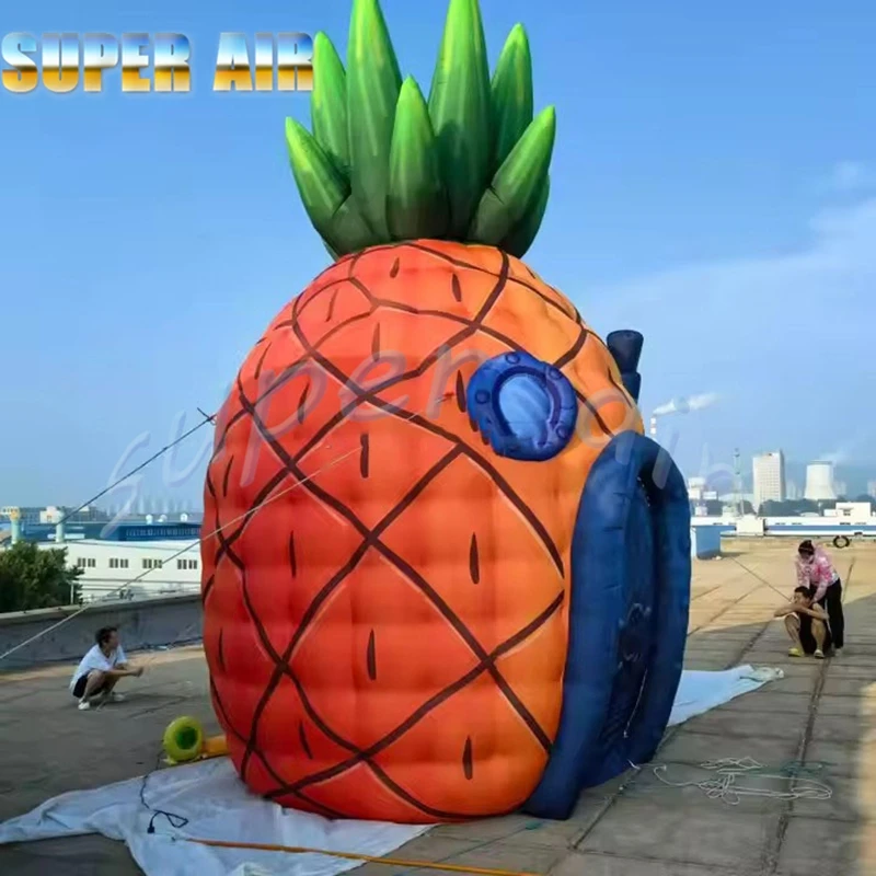 Grande maison d'ananas gonflable Portable, prix promotionnel, tente d'ananas en inflatanle à vendre