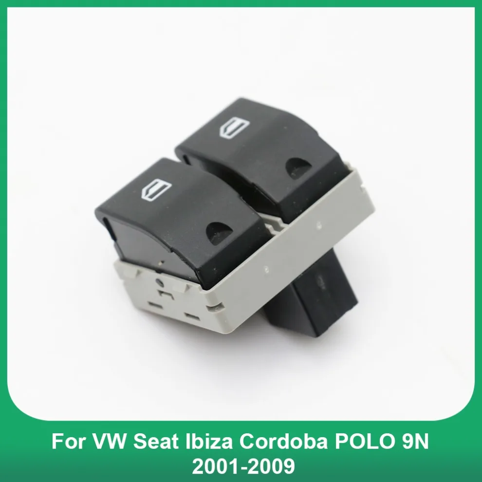 Nevosa-Joli de commande de lève-vitre avant de voiture, VW Seat Ibiza Cordoba POLO 9N 2001-2009, 6Q0959858