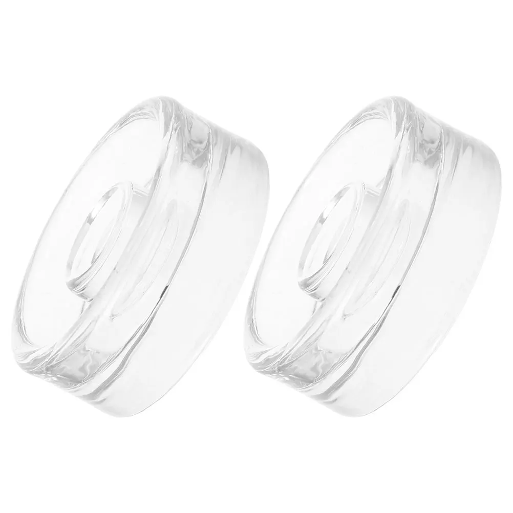 

2pcs Heavy Stone Weights Glass Pickle Pebble Fermentation Canning Tools Wide Mouth Mason Jar Supplies Easy Clean Multi Function