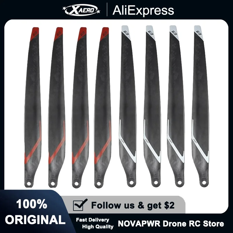 

P150Pro 63 Inch Carbon Fiber Propellers High-Performance Blades for XAG Agricultural Drone