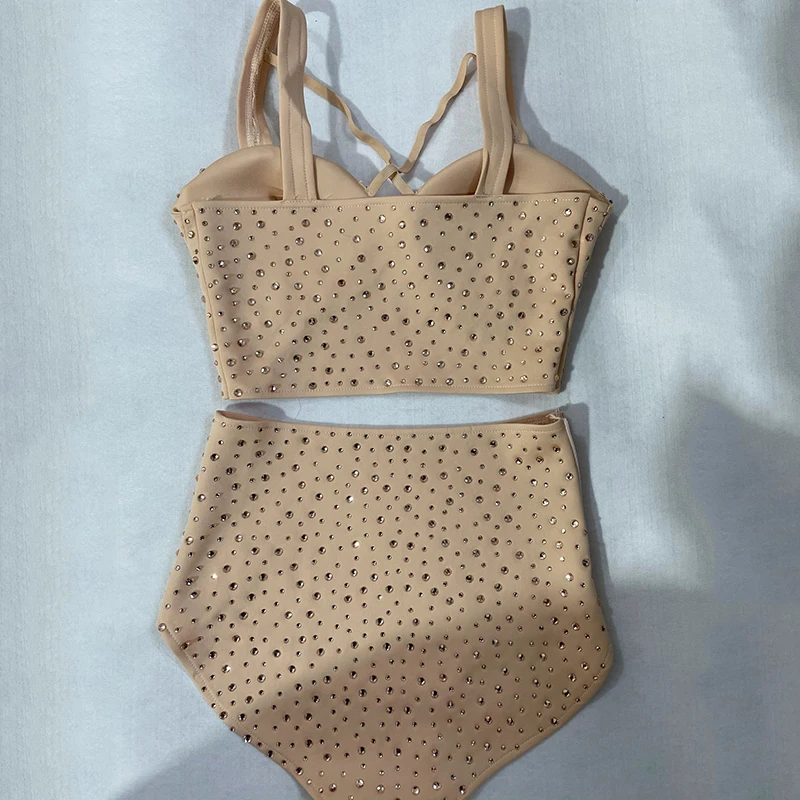 النساء القطب ملابس الرقص الجلد لهجة بيكيني السراويل ملهى ليلي بار Dancewear مثير جوجو راقصة الملابس لامعة عالية الخصر السراويل 2524 #4