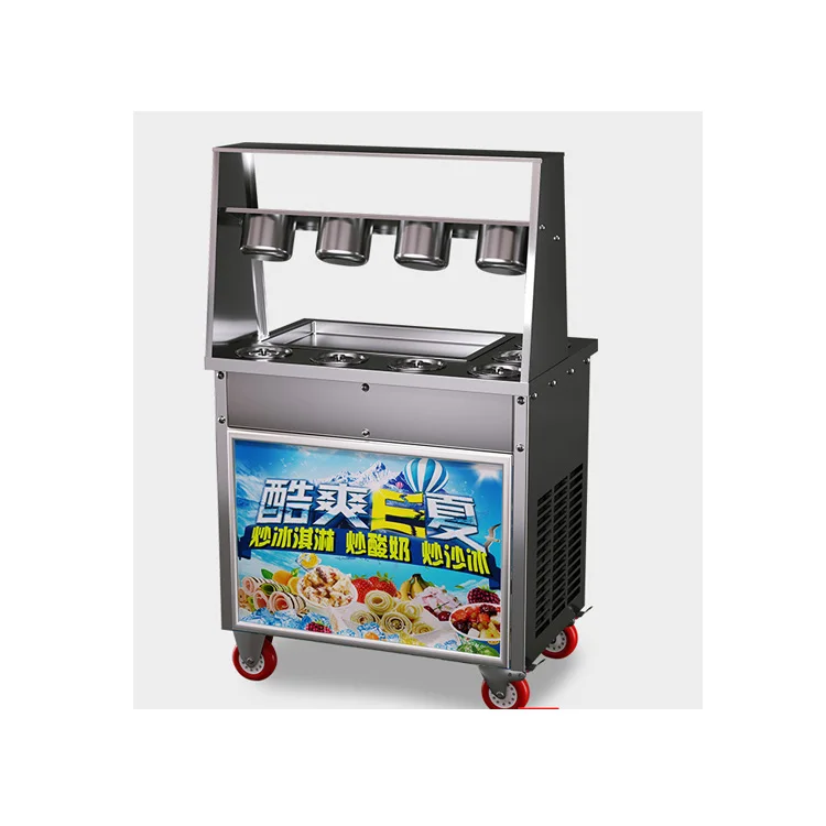 

Good Quality Roll Ice Cream Machine Fried Thai Fried Ice Cream Machine Pakistan Fried Ice Cream Roll Machine