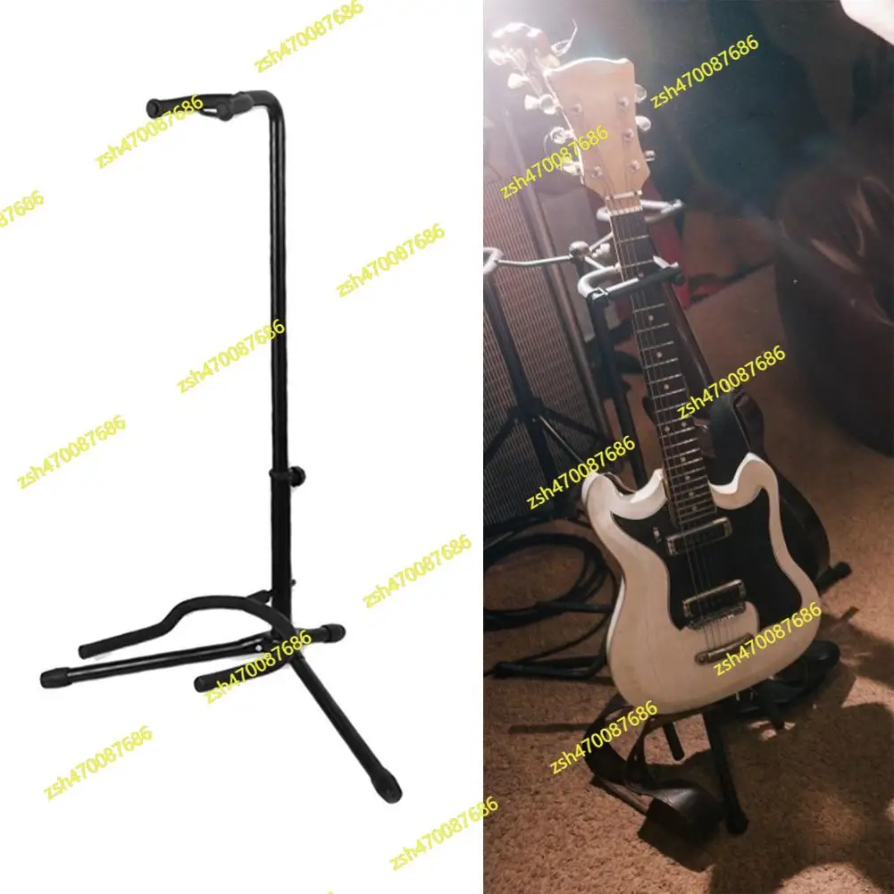 

Guitar Stand Metal Guitarra Floor Stand Folk Guitar Bracket Musical Instrument Tripod Holder for Acoustic Electric Guitar Bass