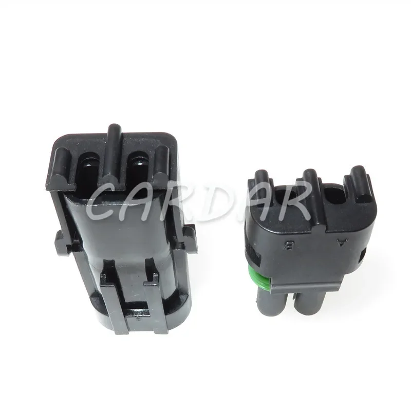 1 Set 2 Pin 12015792 12010973 Auto Injector Socket AC Assembly Waterproof Automobile Connector - Detail 1