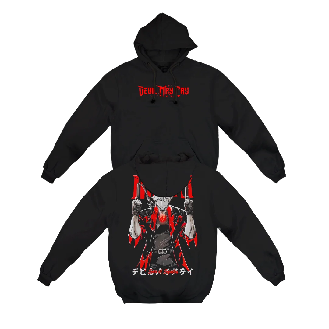 Devil May Cry Dante Sparda Hoodie Sweatshirt Oversized Y2k Womenem Men Pullover Anime Thick Warm Female Male Tracksuits Clothing