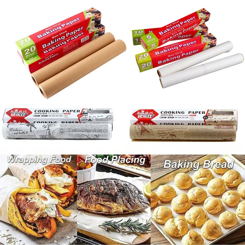 

Non Stick Parchment Paper Baking Sheets Precut Baking Liners for Oven Air Fryer Grilling Mat Versatile Cooking Baking Supplies