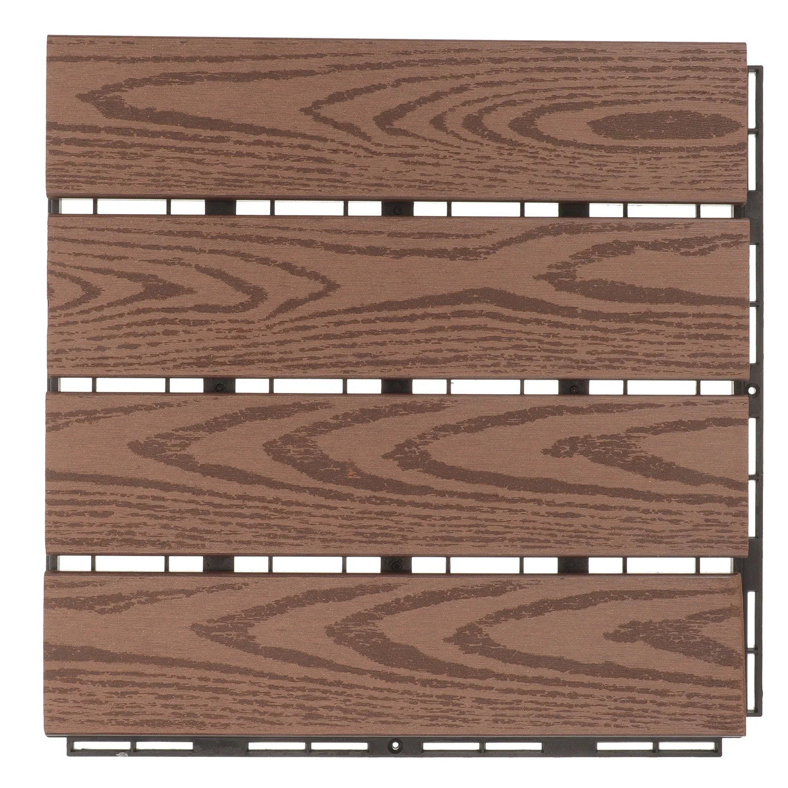 

Embossed Flooring Interlocking Plastic Tiles For Balcony Garden Pathway Non-Slip Outdoor Patio Floor Covering