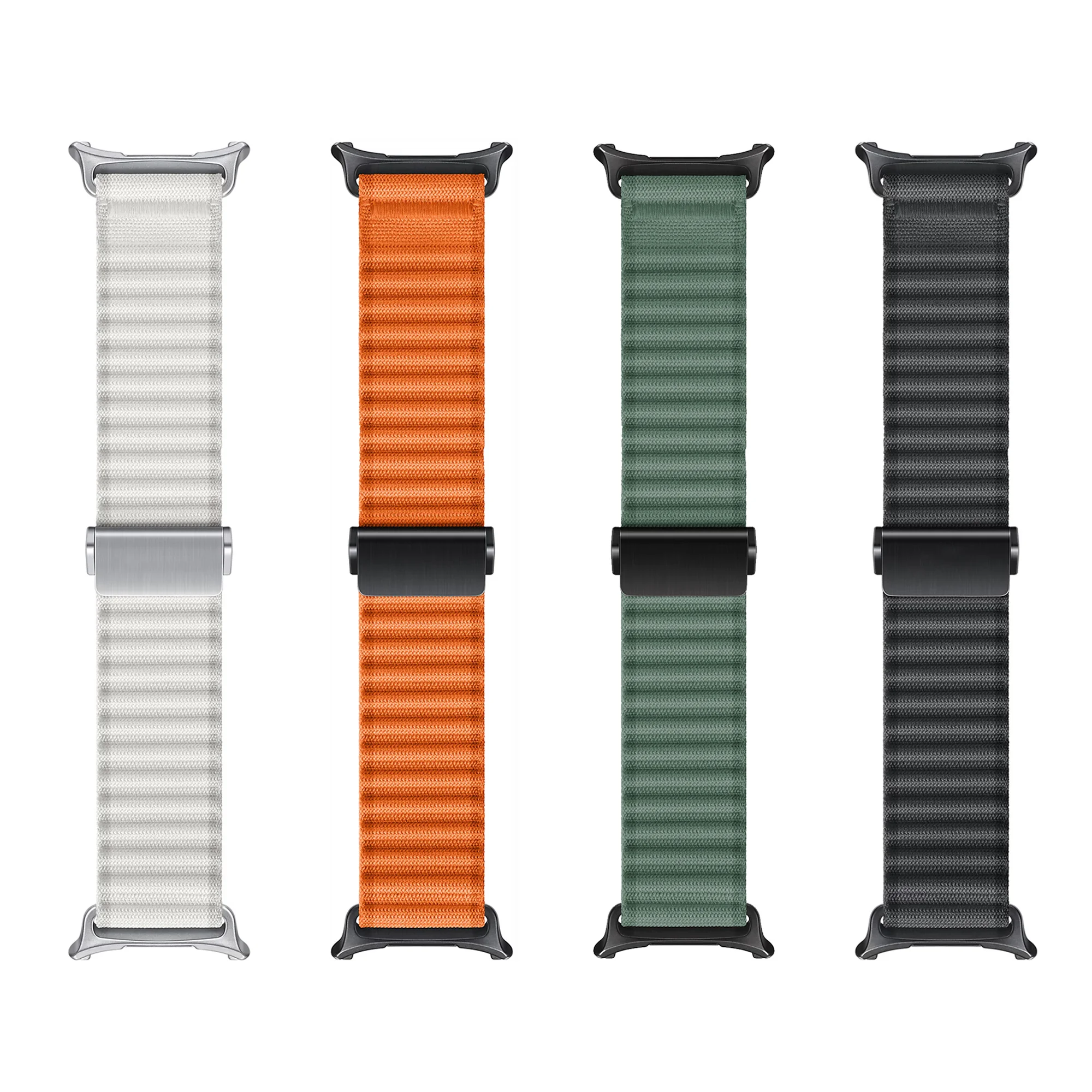 Nylon Original Band For Samsung Galaxy Watch 7 Ultra Off-road Braided Bracelet Wristband Belt For Galaxy Watch Ultra 47mm Correa