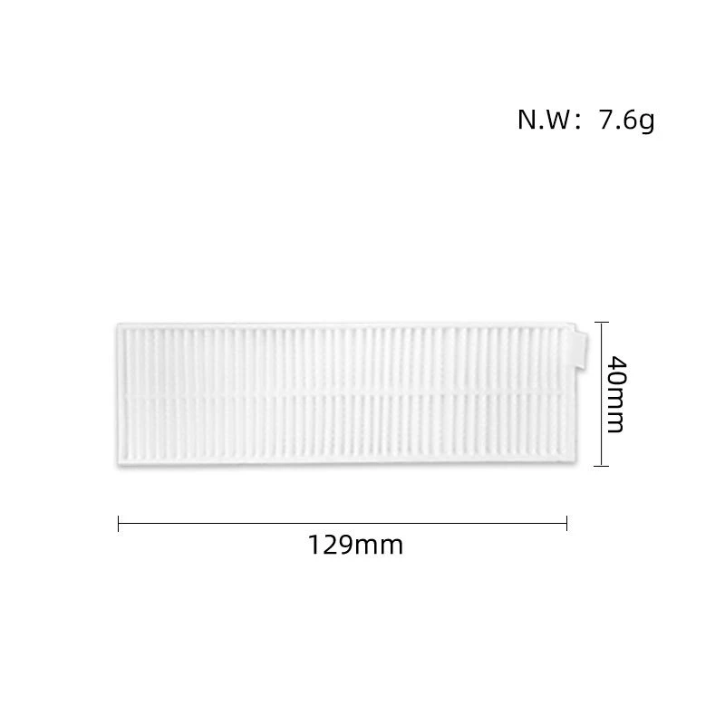 หุ่นยนต์ดูดฝุ่น RG7987WH 8ชิ้น, หุ่นยนต์ดูดฝุ่นอุปกรณ์เสริมอะไหล่สำหรับ Tefal Rowenta X-plorer Serie 95 RG7975WH