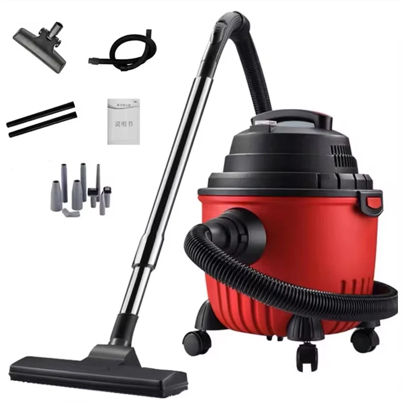 Multifunctional Vacuum Cleaner Handheld Bucket Vacuum Cleaner Dust Collector Strong Suction Wet And Dry Blowing Three-Purpose Va